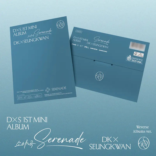 DK X Seungkwan 1st Mini Album - 소야곡 (Serenade) (Weverse Album Ver.)