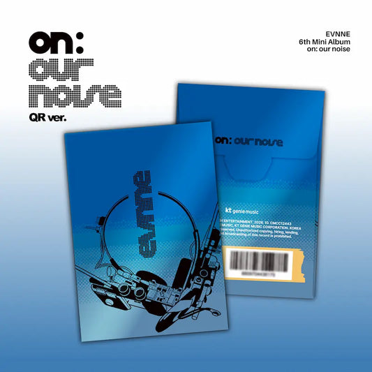 EVNNE 6th Mini Album - on our noise (QR Ver.)