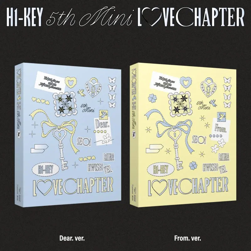 H1-KEY 5th Mini Album - LOVECHAPTER