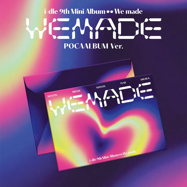 i-dle 9TH MINI ALBUM [ WE MADE ] (POCAALBUM VER.)