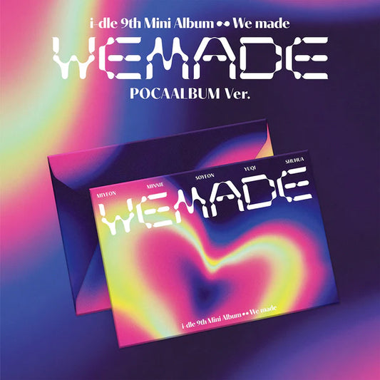 i-dle 9TH MINI ALBUM [ WE MADE ] (POCAALBUM VER.)