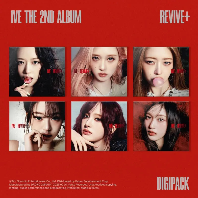 IVE 2nd Album - REVIVE+ (Digipack Ver.)