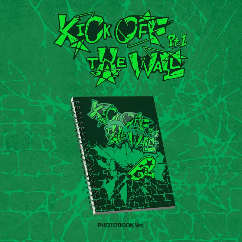 KickFlip 5th Mini Album - KICK OFF THE WALL Pt.1 (Photobook Ver.)