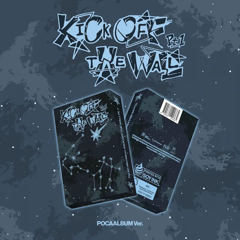 KickFlip 5th Mini Album - KICK OFF THE WALL Pt.1 (Poca Album Ver.)