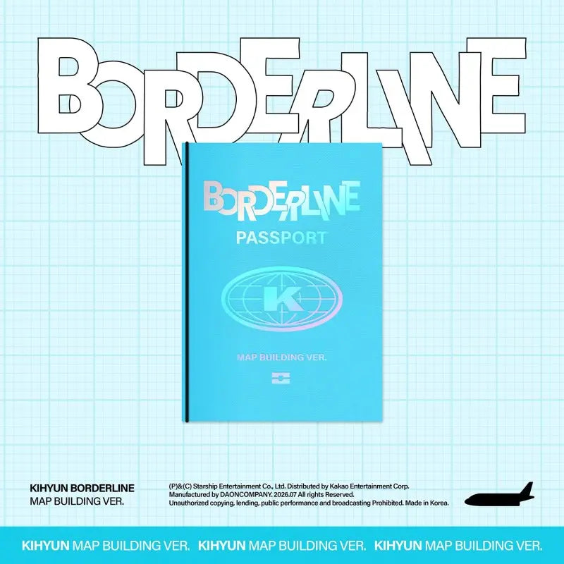 KIHYUN EP [ BORDERLINE ] MAP BUILDING VER. LIMITED EDITION