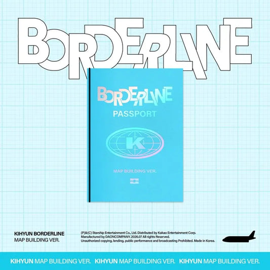 KIHYUN EP [ BORDERLINE ] MAP BUILDING VER. LIMITED EDITION