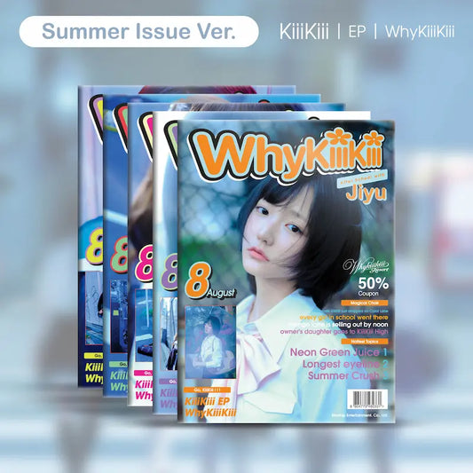 KiiiKiii EP ALBUM [ WhyKiiiKiii ] SUMMER ISSUE VER.
