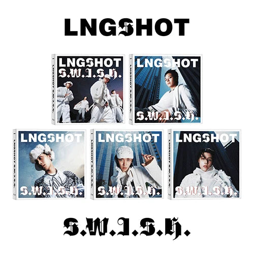 LNGSHOT EP [ S.W.I.S.H. ] STANDARD VER. + APPLEMUSIC POB
