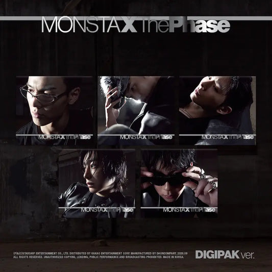 MONSTA X EP Album - The Phase (Digipack Ver.)