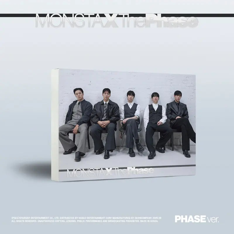 MONSTA X EP Album - The Phase (Phase Ver.)