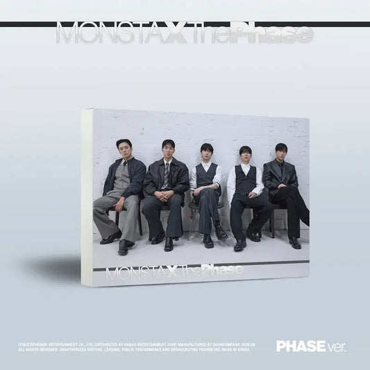 MONSTA X EP Album - The Phase (Phase Ver.)