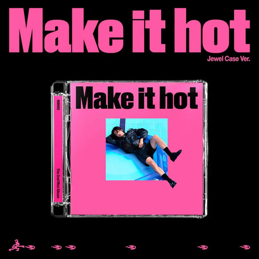 Minho 2nd Mini Album - Make it hot (Jewel Case Ver.)