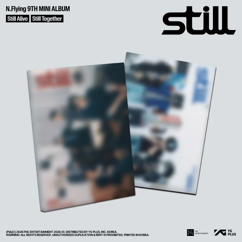 N.Flying 9th Mini Album - Still (Photobook Ver.) + POB