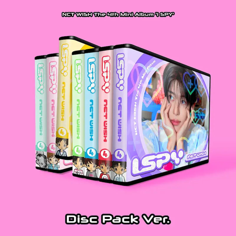 NCT WISH 4TH MINI ALBUM [ I SPY ] DISC PACK VER.