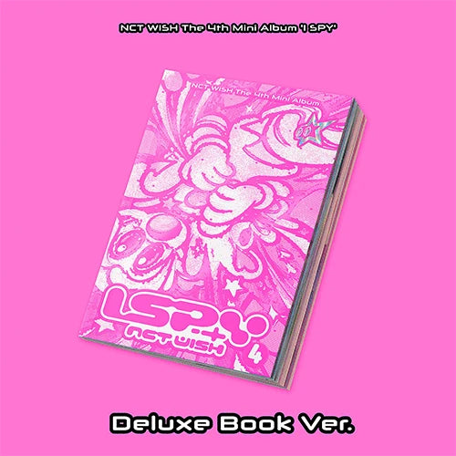 NCT WISH 4TH MINI ALBUM [ I SPY ] DELUXE BOOK VER.