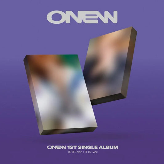 ONEW 1st Single Album - 착각 (Misconception) (Nemo Ver.)