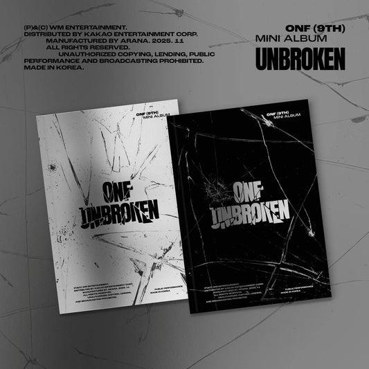 ONF 9th Mini Album - UNBROKEN