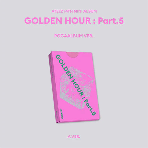 ATEEZ 14TH MINI ALBUM [ GOLDEN HOUR : Part.5 ] (POCAALBUM)