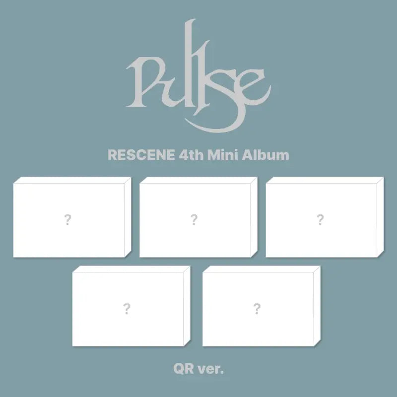 RESCENE 4th Mini Album - PULSE (QR Ver.)