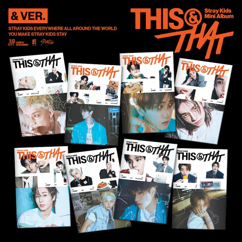 STRAY KIDS MINI ALBUM [ THIS & THAT ] & VER.