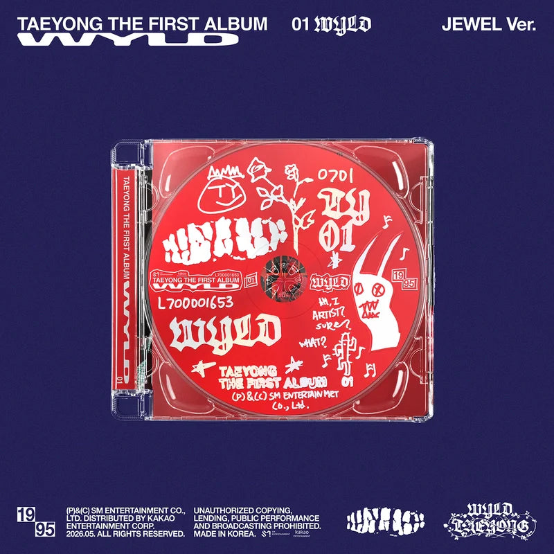 TAEYONG 1st Album - WYLD (Jewel Case Ver.)