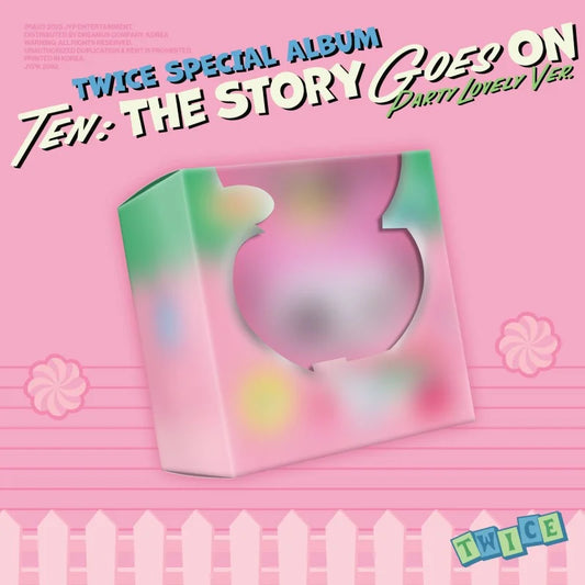 TWICE Special Album - TEN : The Story Goes On (Party Lovely Ver.)