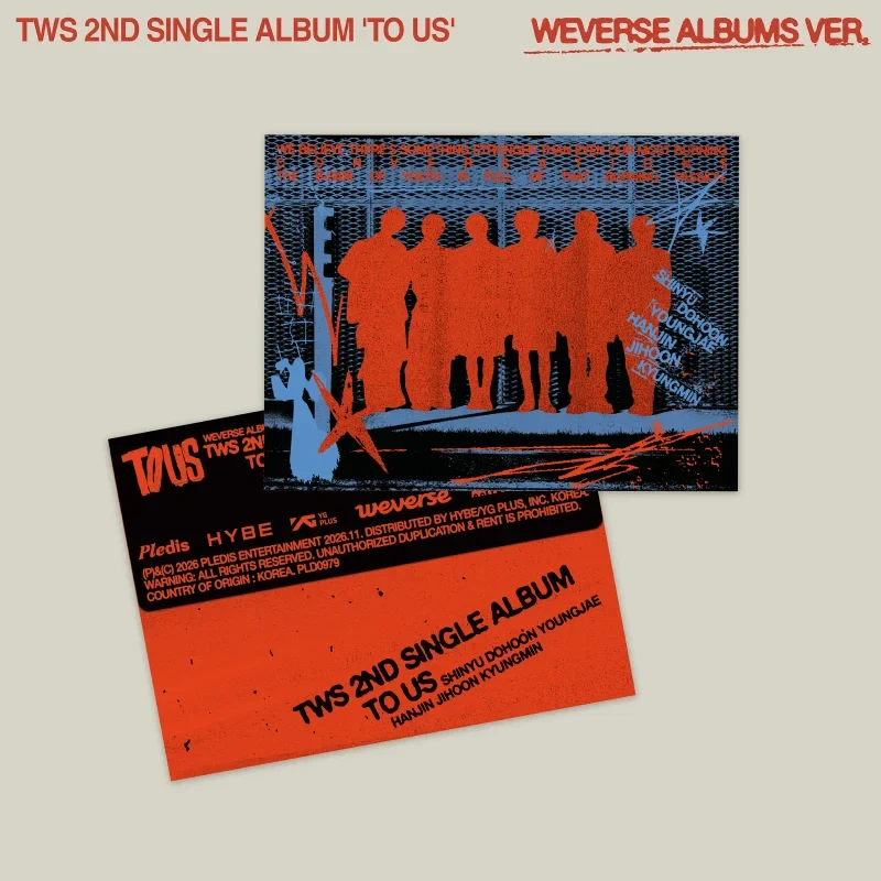TWS 2nd Single Album - TO US (Weverse Album Ver.)