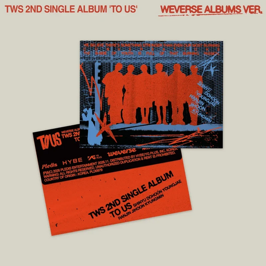 TWS 2nd Single Album - TO US (Weverse Album Ver.)