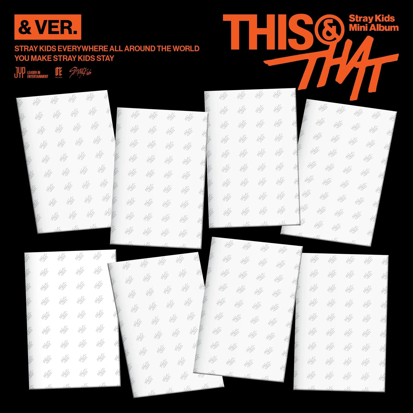 STRAY KIDS MINI ALBUM [ THIS & THAT ] & VER. + POB