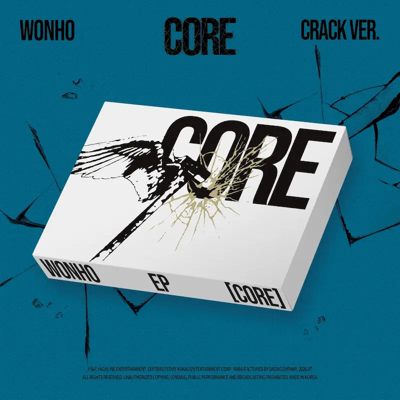 WONHO EP Album - CORE (Crack Ver.)