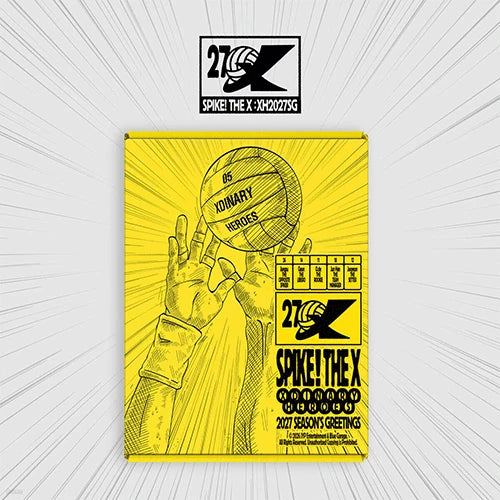 Xdinary Heroes 2027 SEASON'S GREETINGS [ SPIKE! THE X ] + PHOTO SET