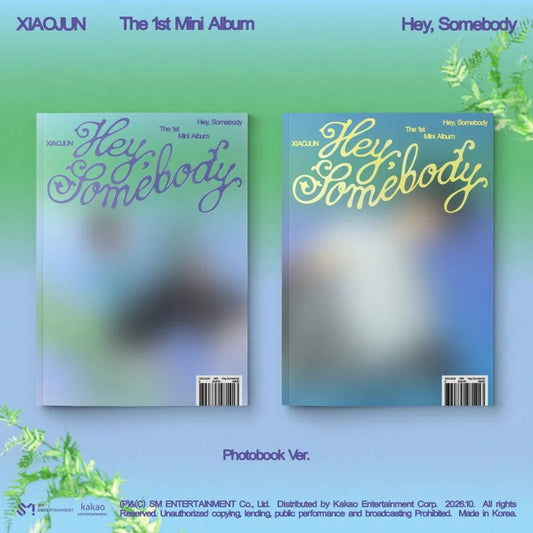 XIAOJUN 1ST MINI ALBUM [ Hey, Somebody ] PHOTOBOOK VER.