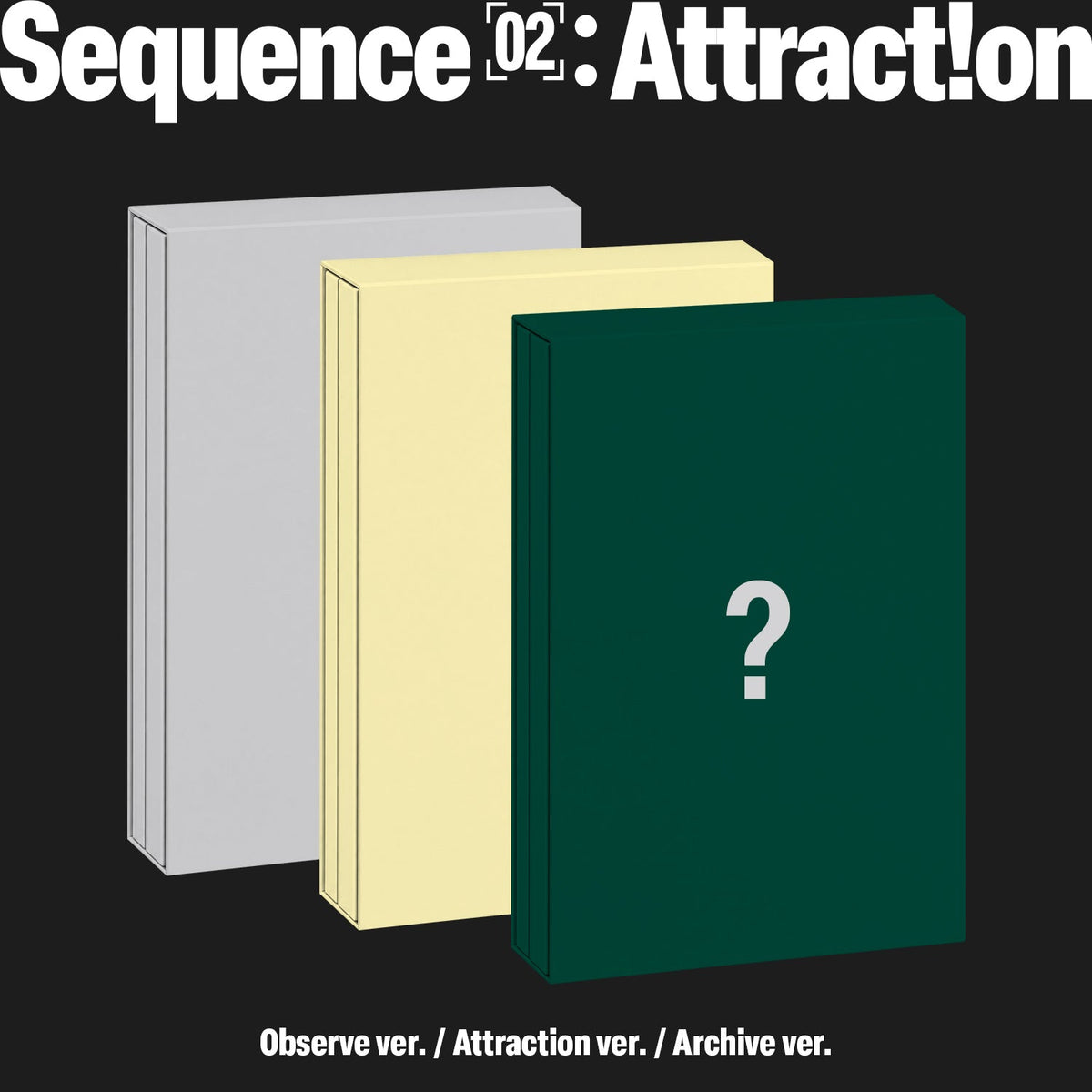 AND2BLE 2ND MINI ALBUM [ Sequence 02: Attraction ]