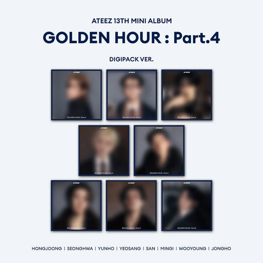 ATEEZ [ GOLDEN HOUR : Part.4 ] (DIGIPACK VER.)