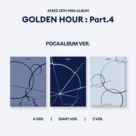 ATEEZ [ GOLDEN HOUR : Part.4 ] POCAALBUM VER.