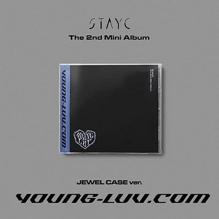 STAYC - 2nd Mini Album : YOUNG-LUV.COM [JEWEL CASE Ver.] (RANDOM VER.)
