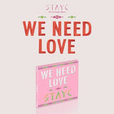 STAYC - 3rd Single Album : WE NEED LOVE (DIGIPACK ver.) LIMITED
