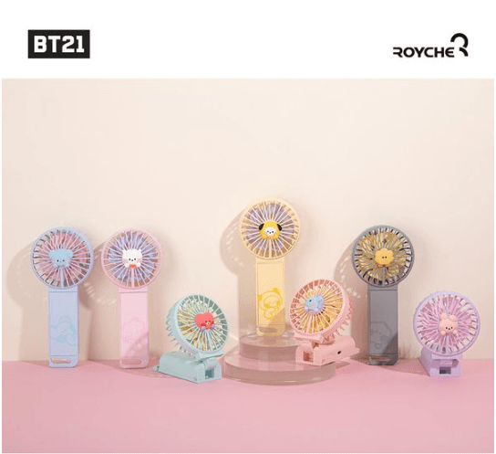 BT21 Minini Dual Blade Handy Fan