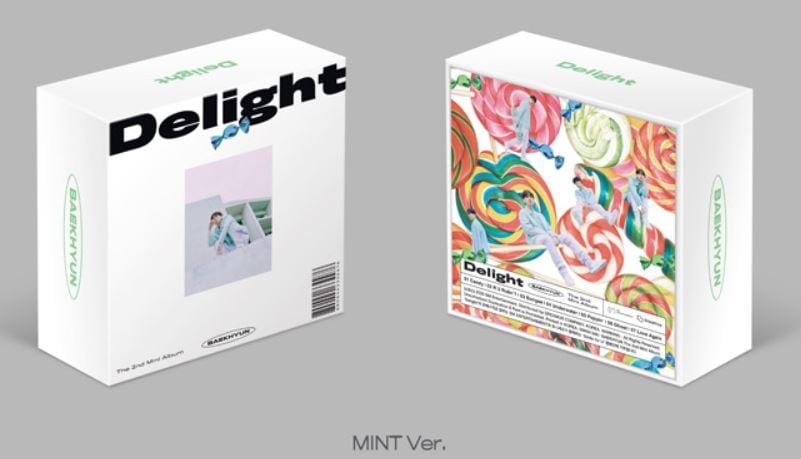 BAEKHYUN 2nd album - Delight (Kit Ver.) - Kpop Story US