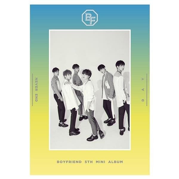 BOYFRIEND 5th Mini Album - [NEVER END] (Day Ver) - Kpop Story US