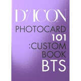 BTS - DICON PHOTOCARD 101:CUSTOM BOOK / BEHIND BTS since 2018(2018-2021 in USA) - Kpop Story US