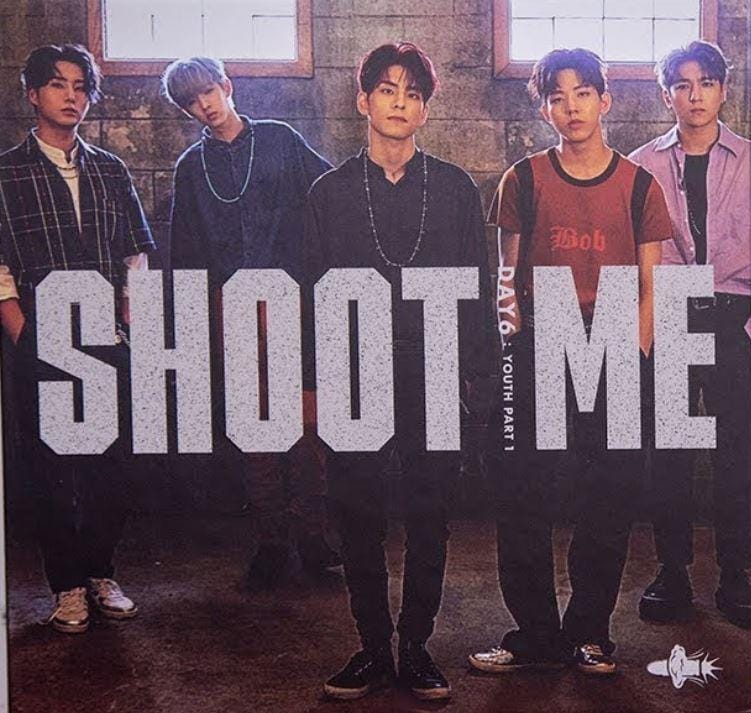 DAY6 3rd Mini album - [Shoot Me : Youth Part 1] (2 Ver. SET) - Kpop Story US
