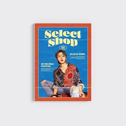 HA SUNG WOON - 5th Mini Repackage album [Select Shop] - Kpop Story US