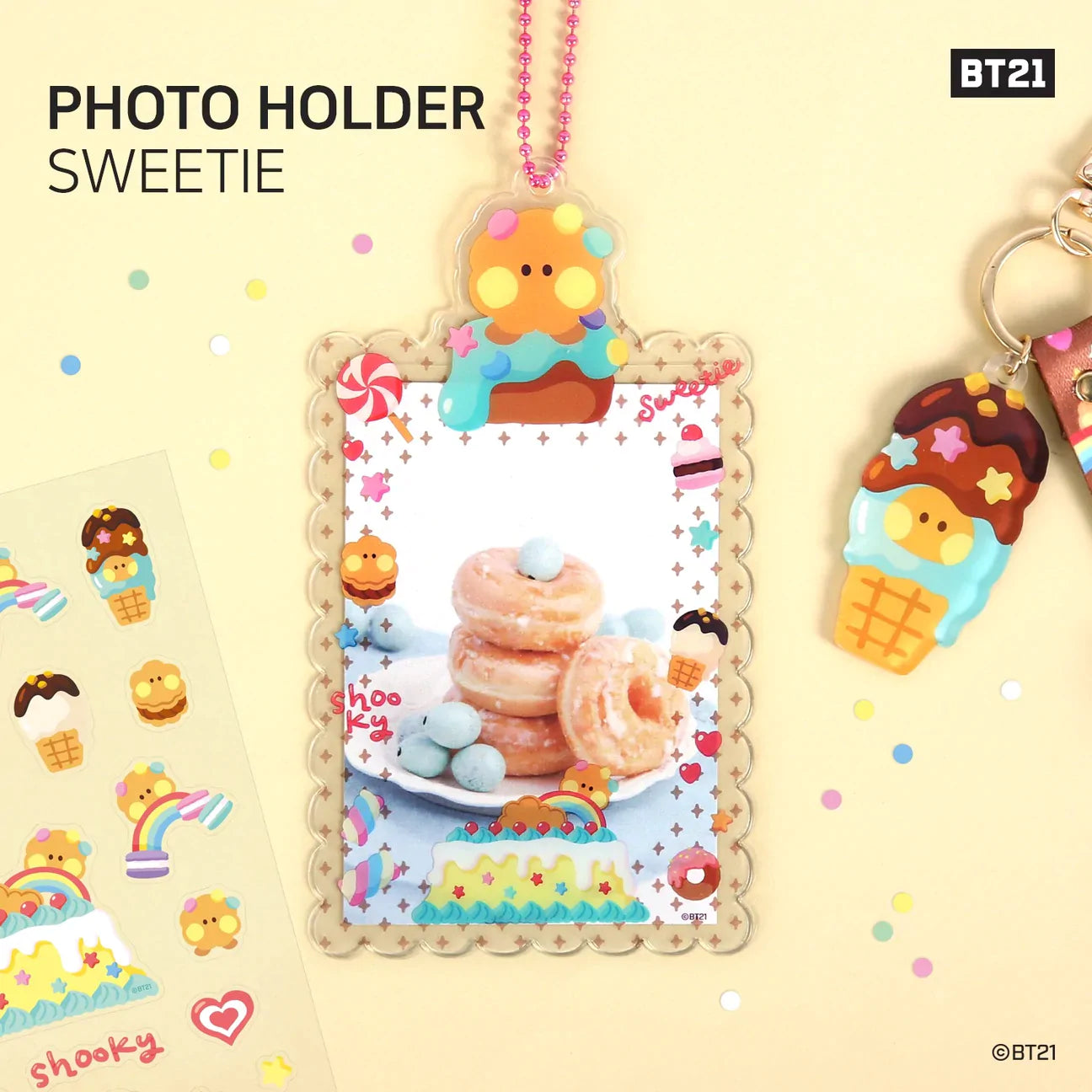 BT21 [SWEETIE] Official Minini Photocard Holder