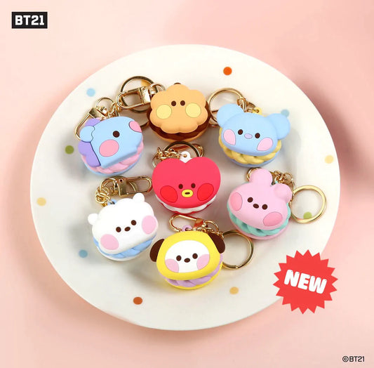 BT21 MININI Macaron Keyring
