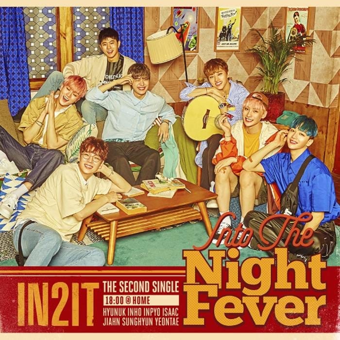 IN2IT 2nd Single Album - [Into The Night Fever] (2 Ver. SET) - Kpop Story US