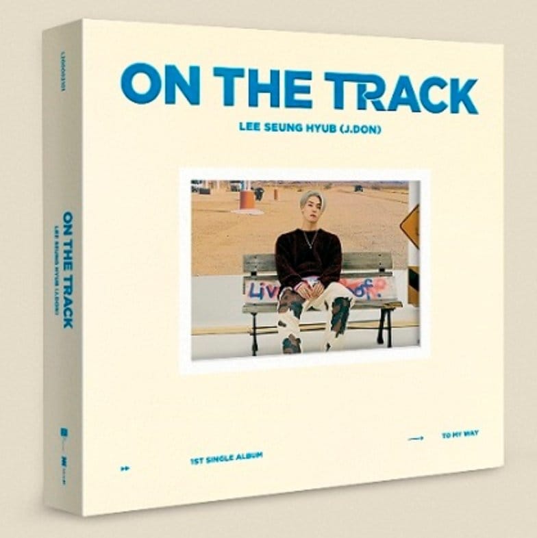 J.DON - 1st single Album [ON THE TRACK] - Kpop Story US