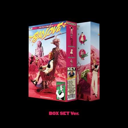 KEY - 1st Mini Album [BAD LOVE] (Box Set Ver.) - Kpop Story US
