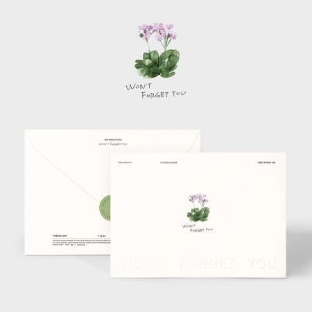 KIM SUNG KYU - Single Album [Won’t Forget You] - Kpop Story US