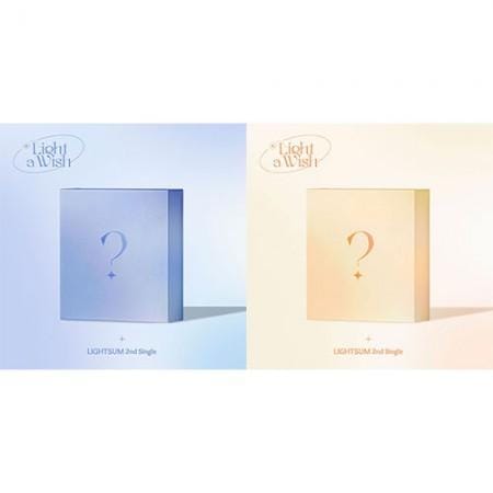 LIGHTSUM - 2nd Single Album [Light a Wish] (2 Ver. SET) - Kpop Story US